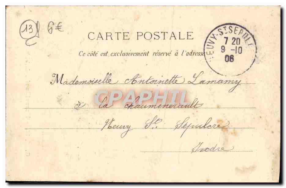 CPA Marseille La Cathedrale — Reverso