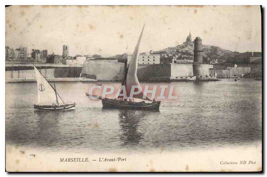 CPA Marseille L'Avant Port