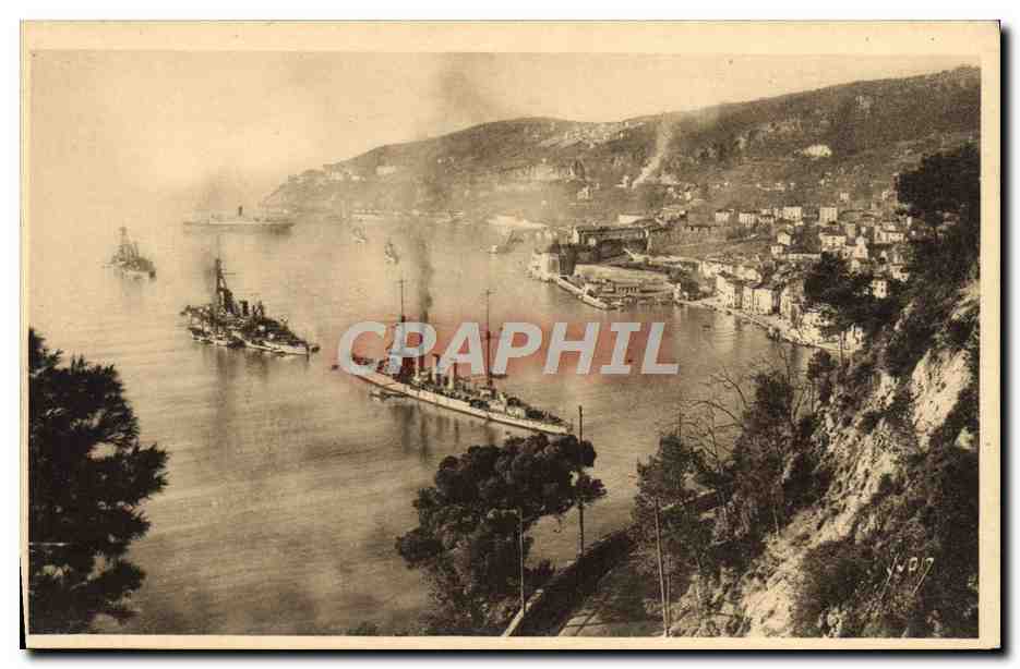 CPA Villefranche La Rade Bateaux