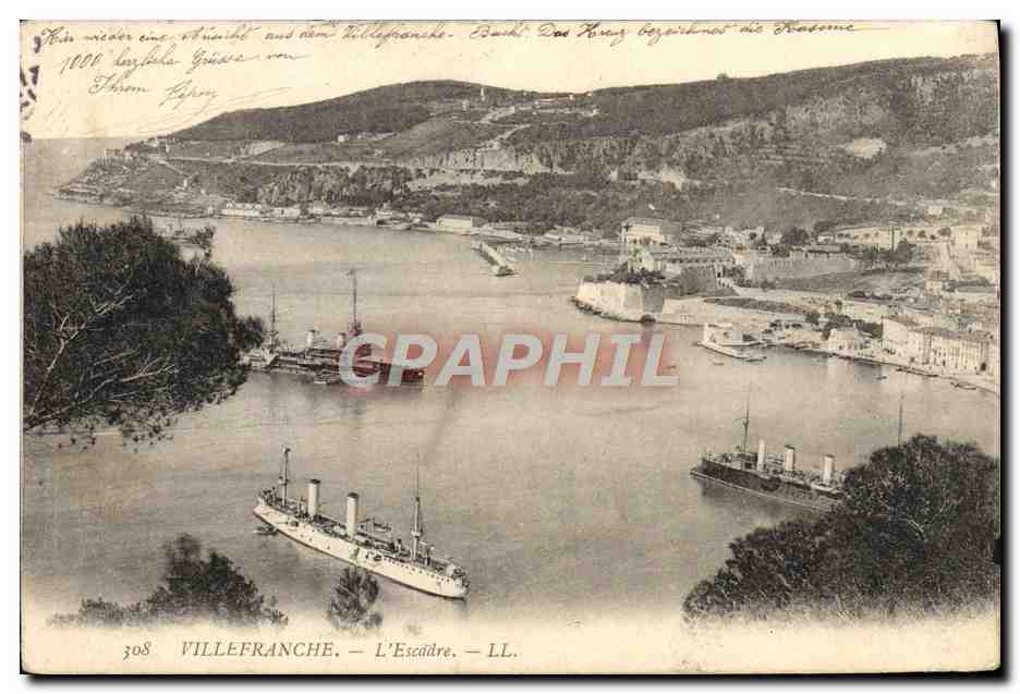 CPA Villefranche L'Escadre Bateaux
