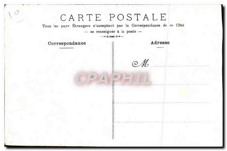 Villefranche — Vue générale, la Darse — Éditeur non identifié — Verso