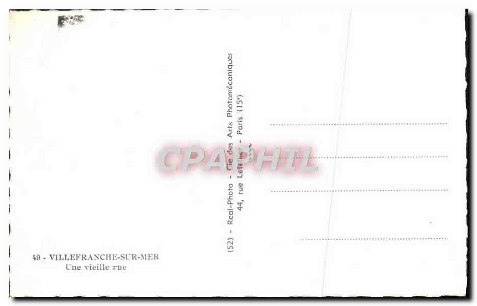 Villefranche-sur-Mer — Une vieille rue — Cap — Reverso