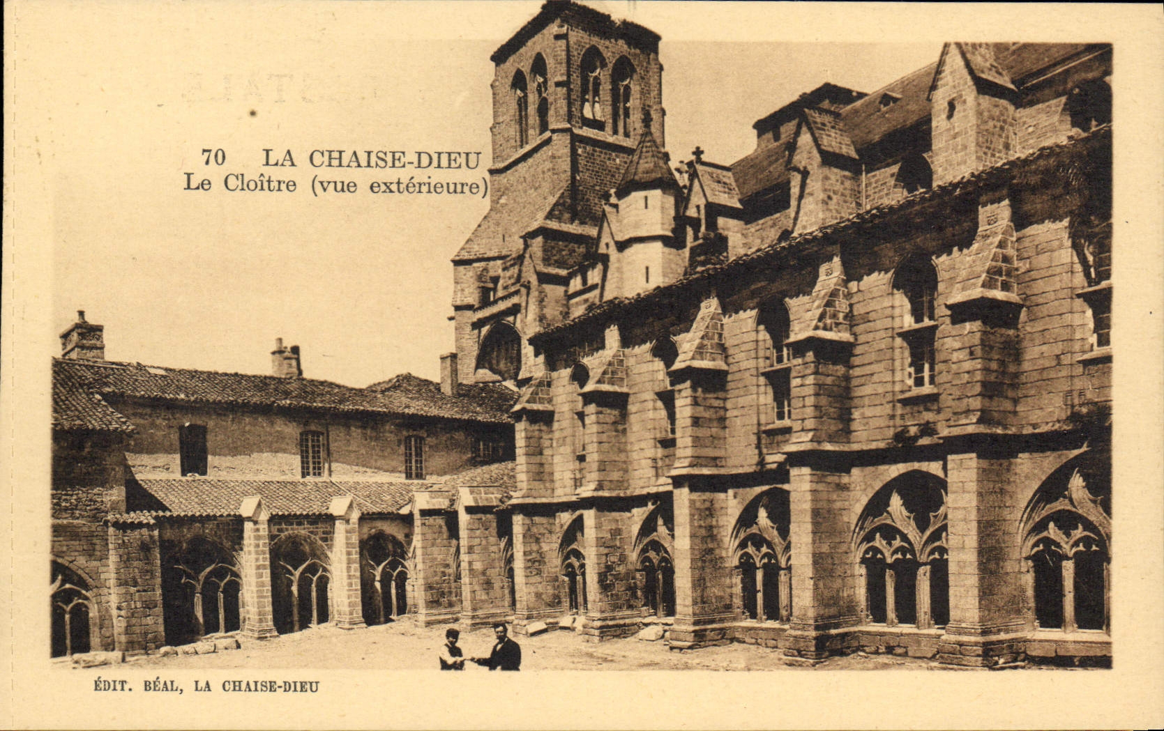 CPA La Chaise Dieu Le Cloitre