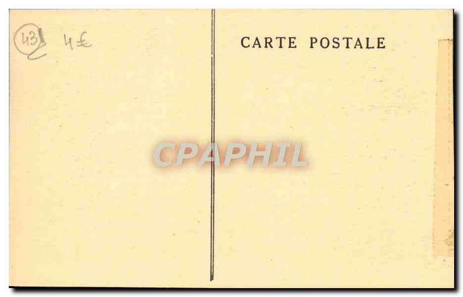 CPA La Chaise Dieu Le Cloitre — Rückseite