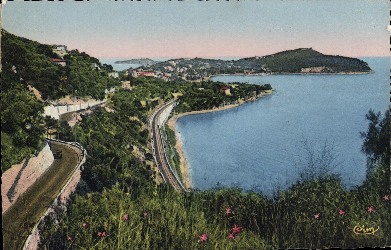 CPA La Rade de Villefranche et le Cap Ferrat