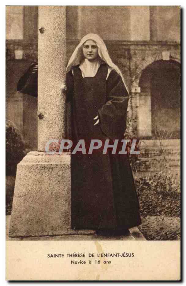 CPA Sainte Therese de l'Enfant Jesus Novice a 16 ans