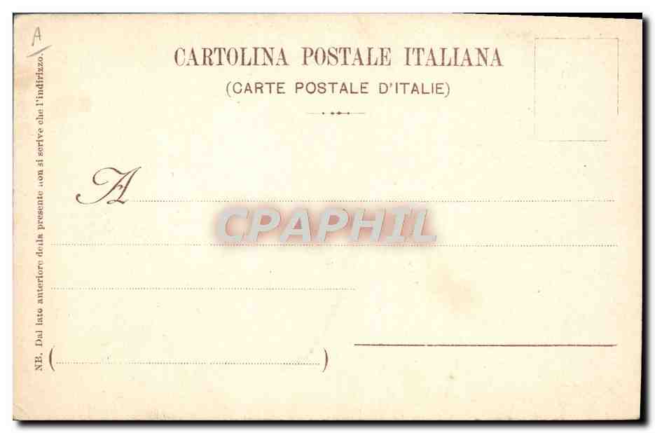 CPA Pape Leo XIII — Rückseite