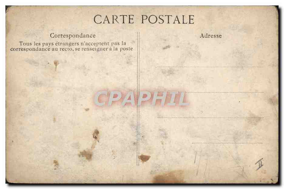 CPA SE le Cardinal Richard Archeveque de Paris  — Rückseite