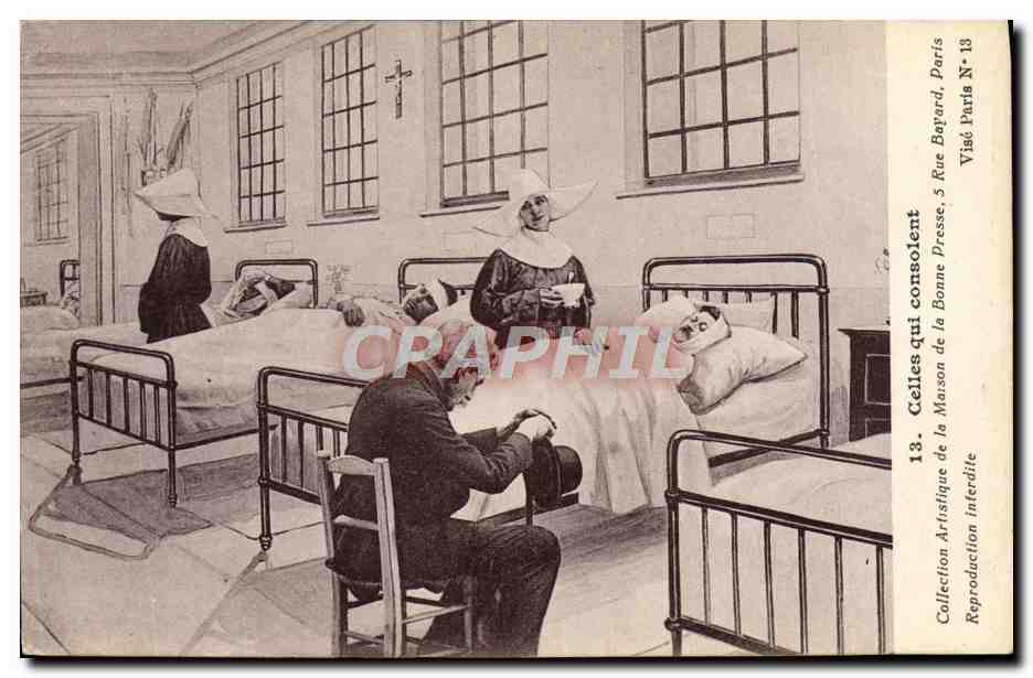 CPA Infirmiere Hopital
