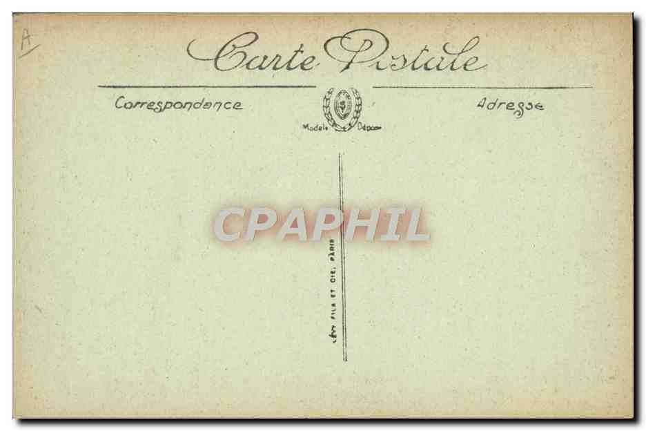 Chambre d'Officier supérieur — Hôpital de l'Écosse — Clinique du Dr Bonnet, 7 rue de la Chaise, Paris — Verso
