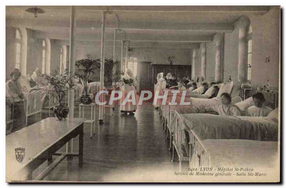 LYON - Hôpital St-Polhin - Service de Médecine générale - Salle Ste-Marie