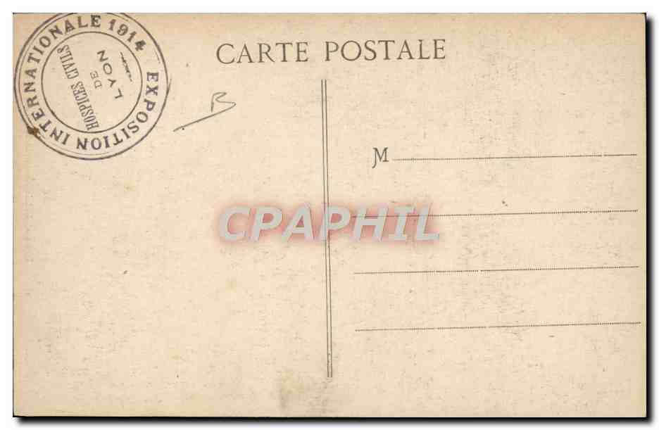 LYON - Hôpital St-Polhin - Service de Médecine générale - Salle Ste-Marie — Achterkant