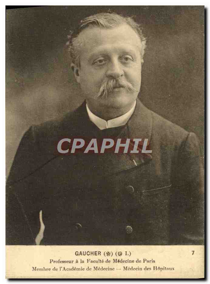 Professeur Gaucher — Paris — CPAPHIL 7