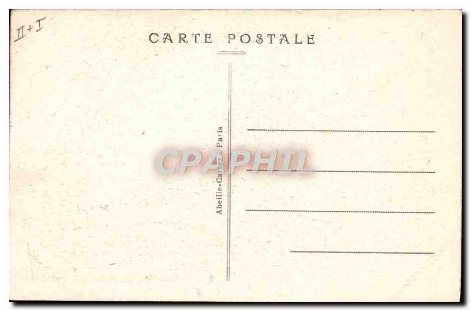 Clichy — L'Hôpital Beaujon — A.C. 61 — Verso