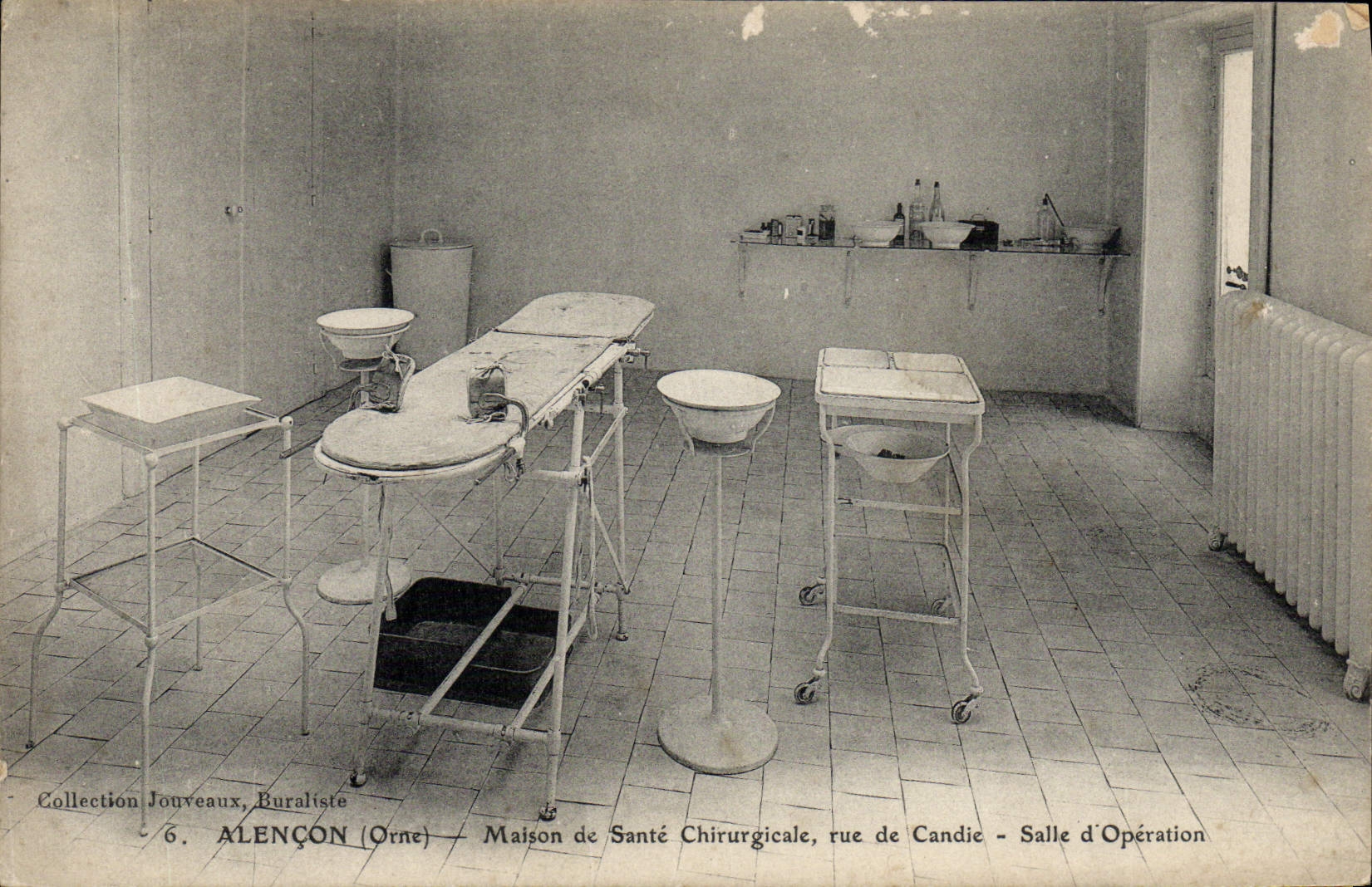 CPA Alencon Maison de sante chirurgicale Rue de Candie Salle d'operation
