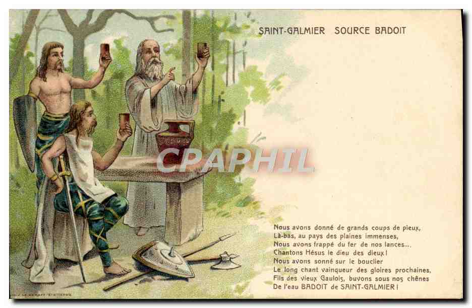 Saint-Galmier - Source Badoit — éditeur J. de Namphy & Cie, n°42