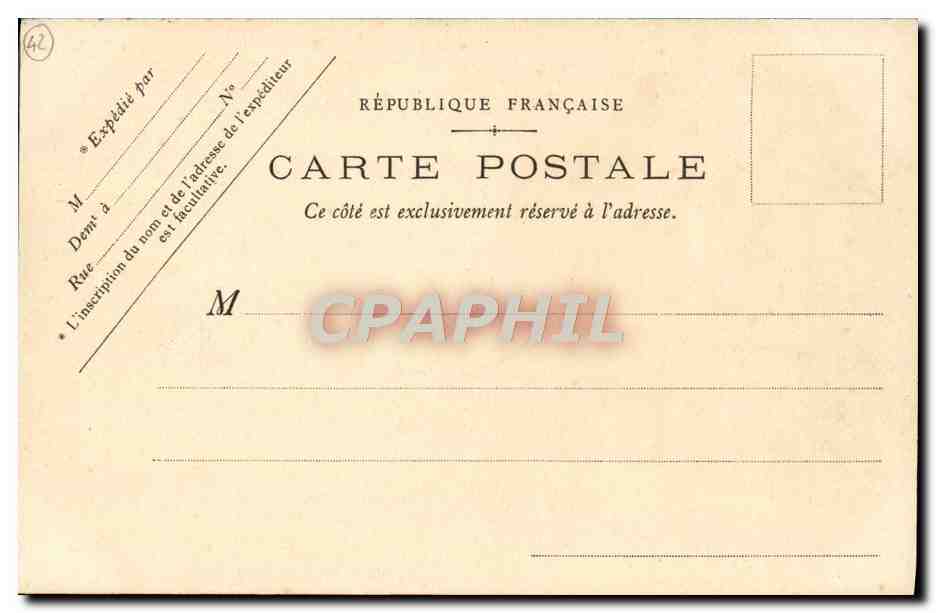 Saint-Galmier - Source Badoit — éditeur Hémaph Estienne — Verso