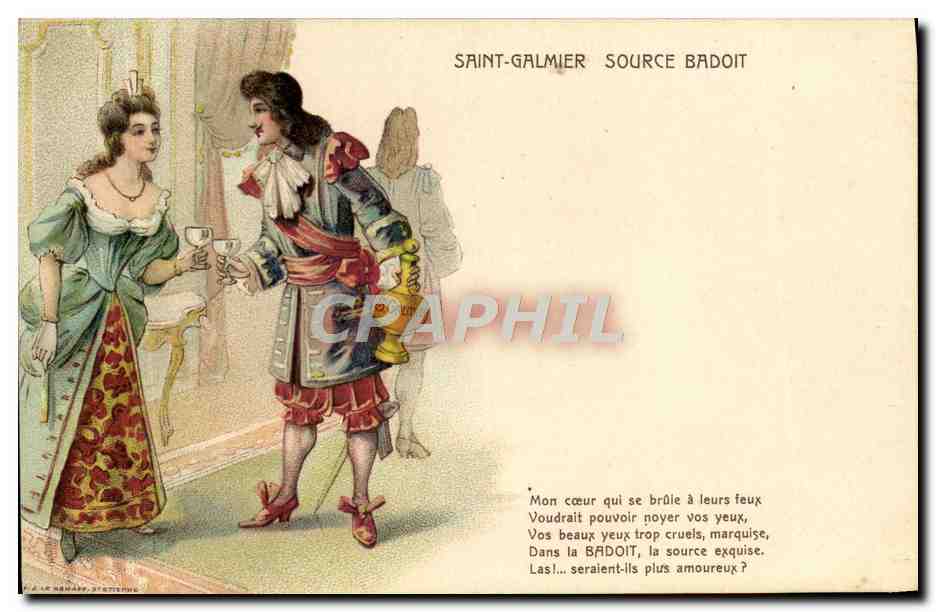 Saint-Galmier - Source Badoit — Éditeur P.J. Le Renard, Stettine