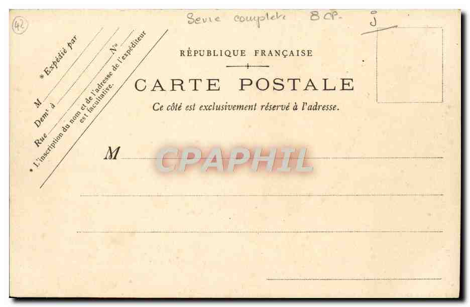Saint-Galmier — Source Badoit — P. J. de Rénaff, Stettienne — Achterkant