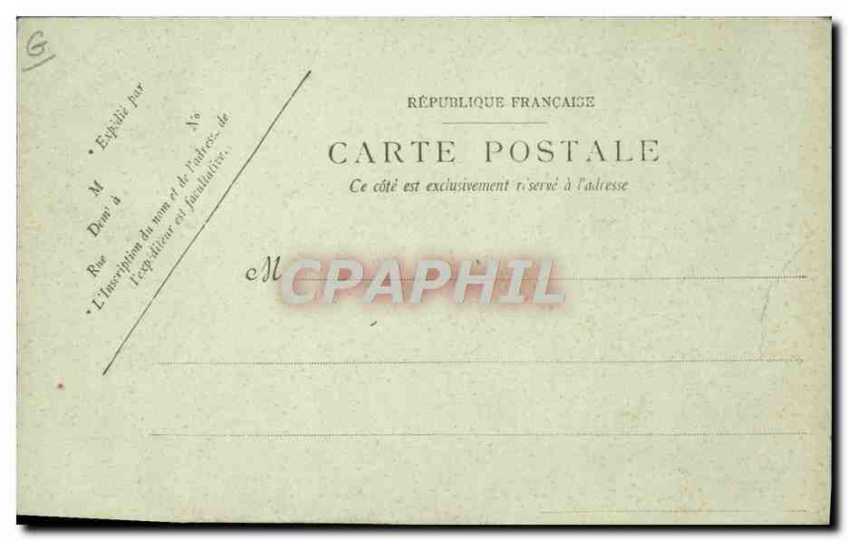 Vichy — La Pastillerie de l'État — Atelier de Cartonnage — LL. — Reverso