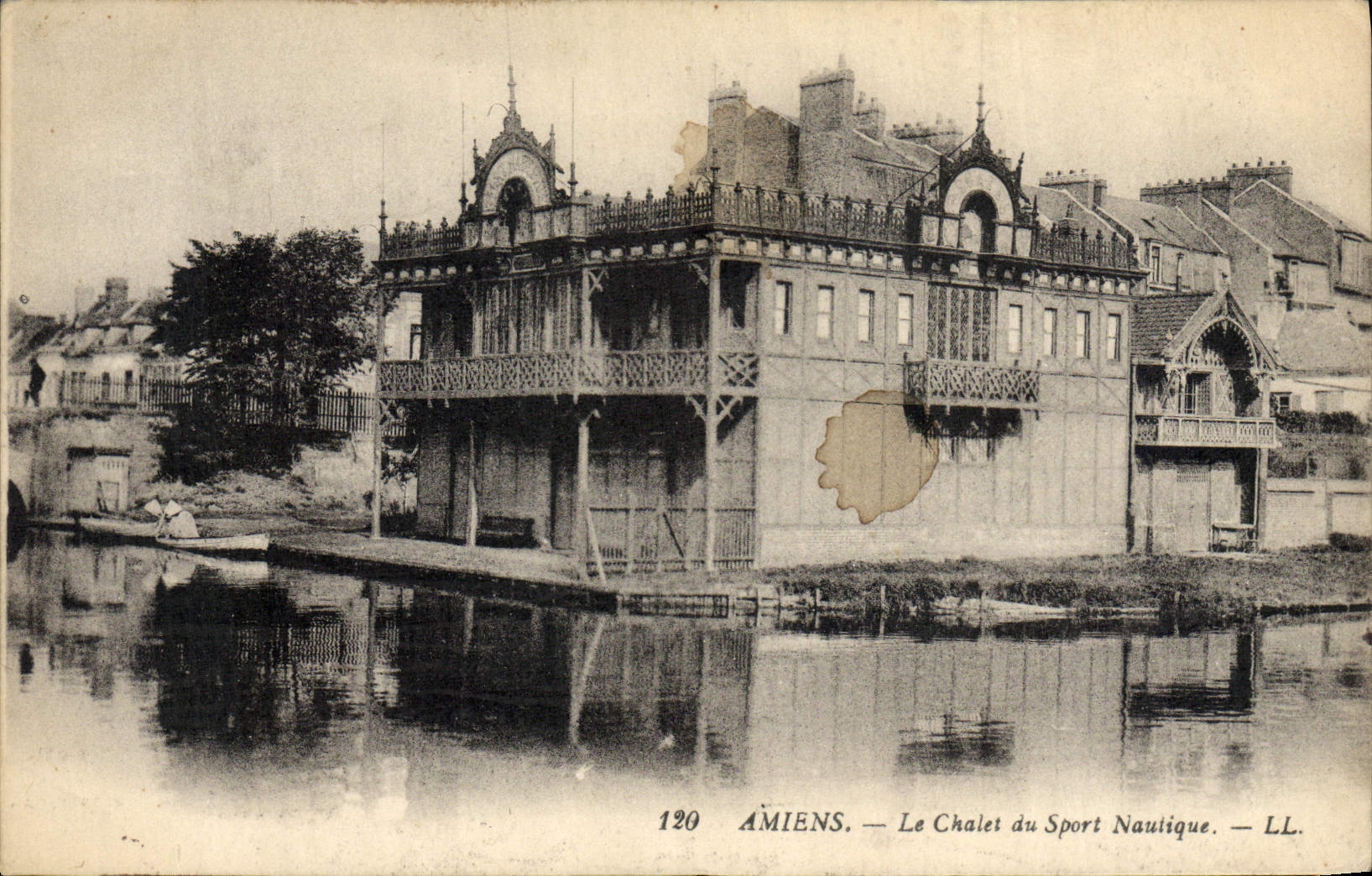 CPA Amiens Le chalet du sport nautique 