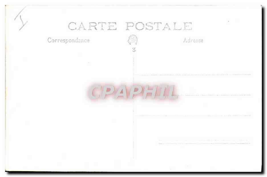 Ville de Tunis — navire de croisière — éditeur CPAPHIL, n°3 — Verso