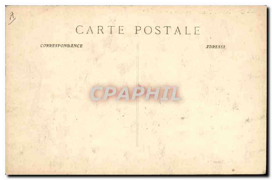 Ciudad de Nápoles — Compagnía General Transatlántica — Edit. Rosenthal - Marsella — Reverso