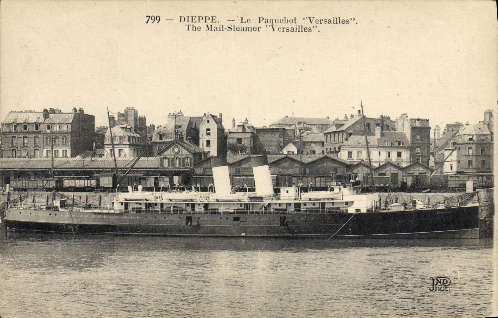 Dieppe — Il Piroscafo "Versailles" — JND Fot.