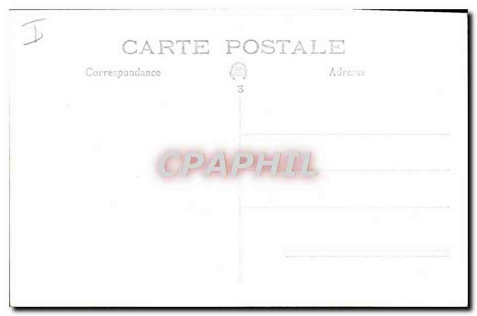 Ville de Tunis — navire de croisière — CPAPHIL n°3 — Verso