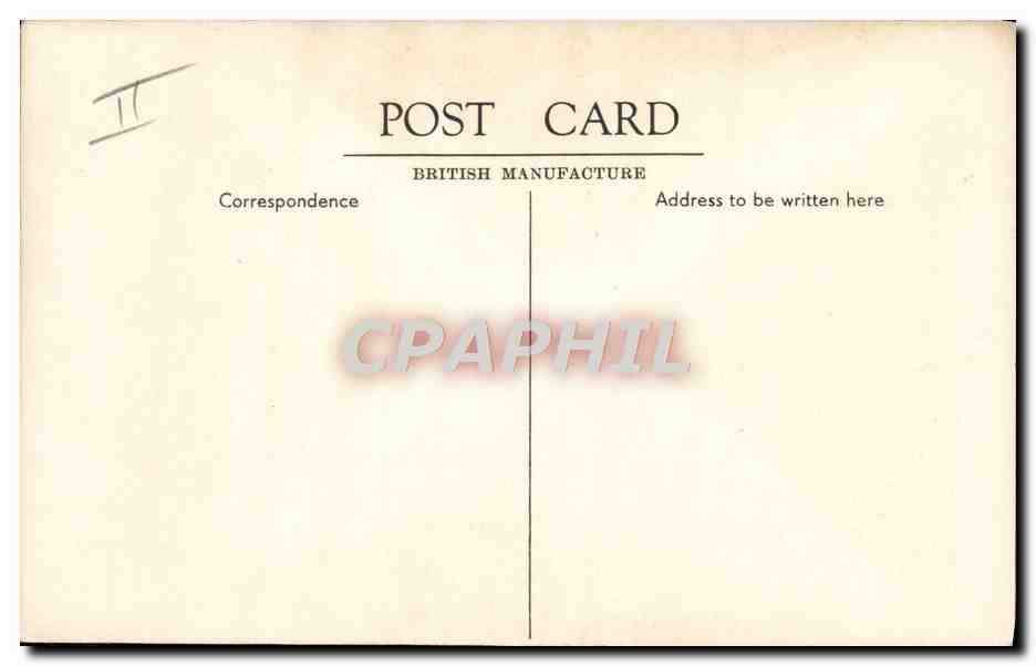 CPA Bateau Paquebot Ulster Prince Liverpool Belfast Express Service  — Verso