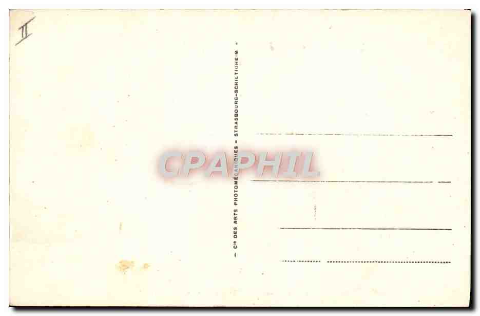 CPA Bateau Paquebot Versailles sortant du port  — Verso