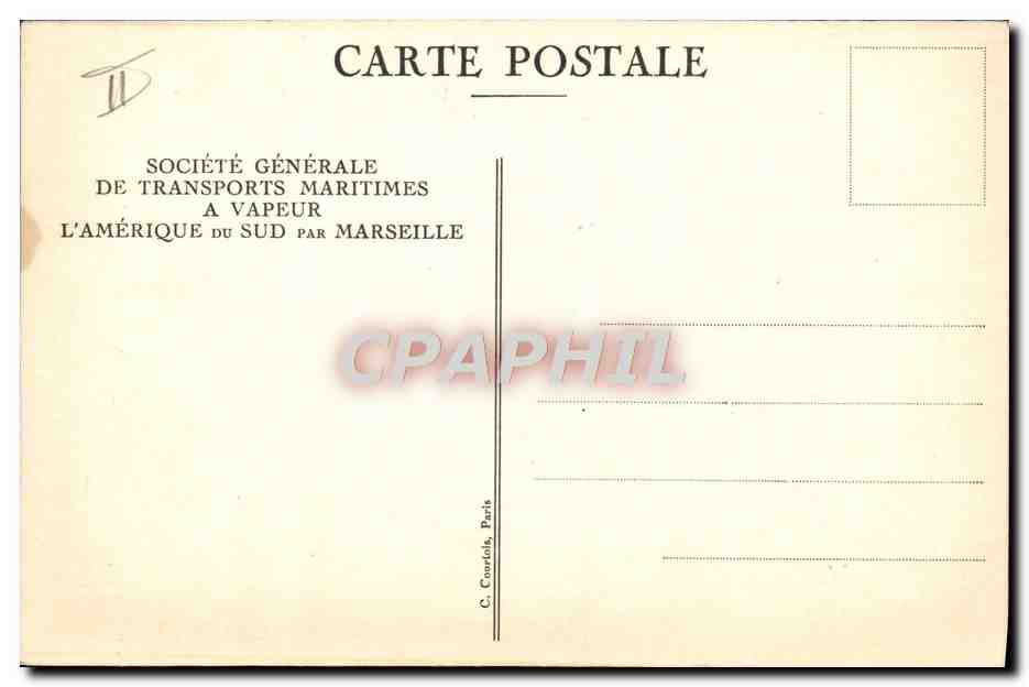 Steamship "Valdivia" — S.G.T.M. — Société Générale de Transports Maritimes — Reverso