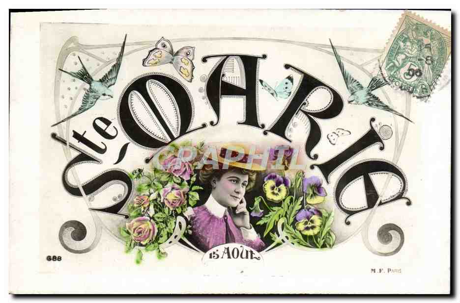 CPA Prenom Marie