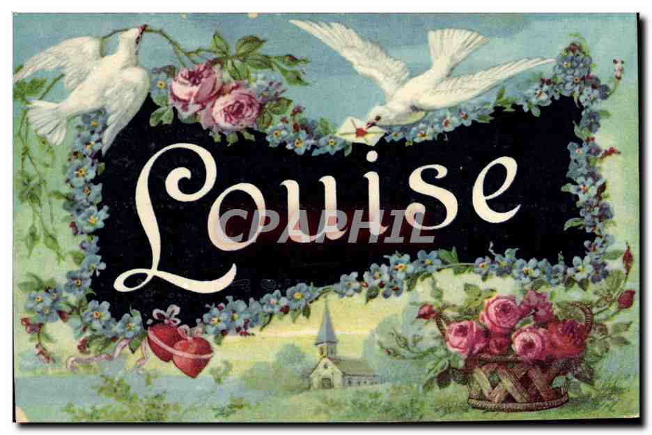 CPA Prenom Louise Colombe 