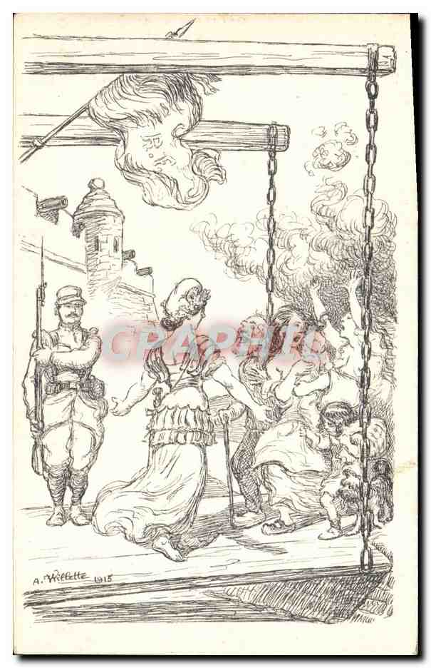CPA Fantaisie Illustrateur Marianne Militaria Willette