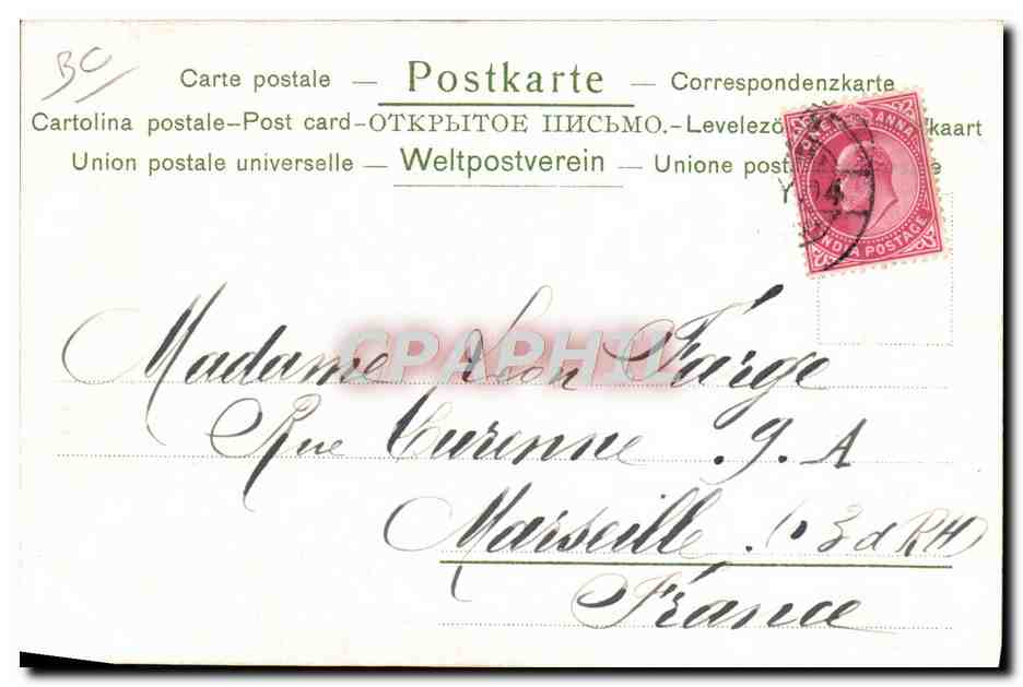 CPA Fantaisie Illustrateur Femme Wennerberg — Rückseite