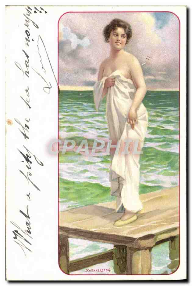 CPA Fantaisie Illustrateur Femme Wennerberg
