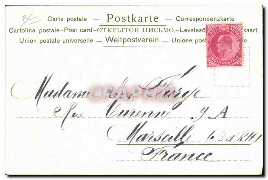 CPA Fantaisie Illustrateur Femme Wennerberg — Verso