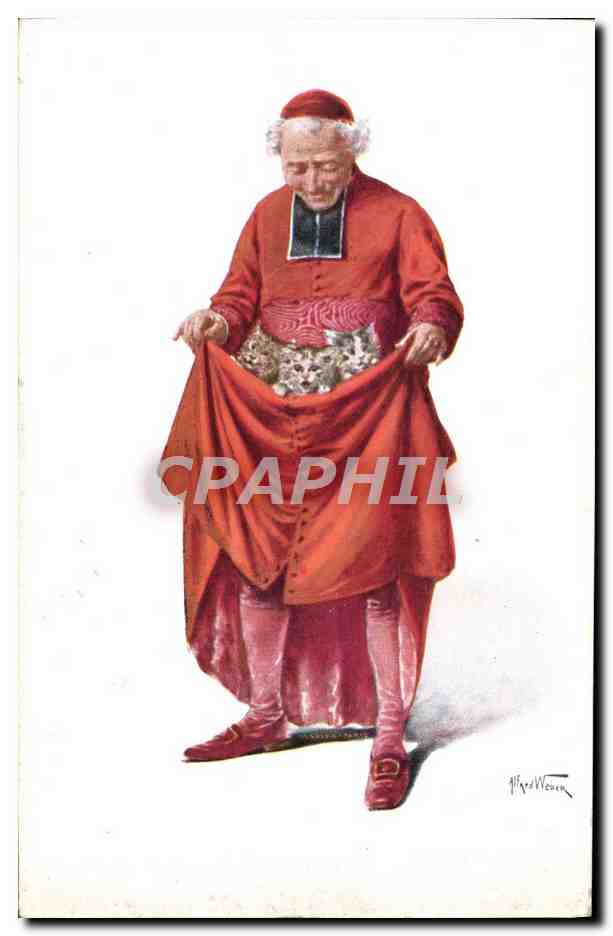 CPA Fantaisie Illustrateur Alfred Weber La nichee