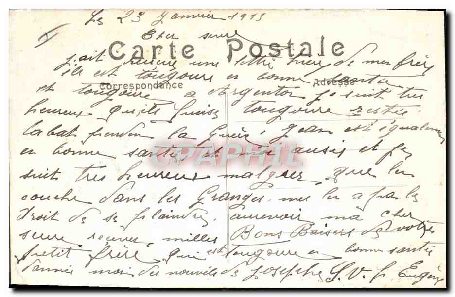 CPA Militaria L'infanterie francaise dans les Vosges  — Rückseite