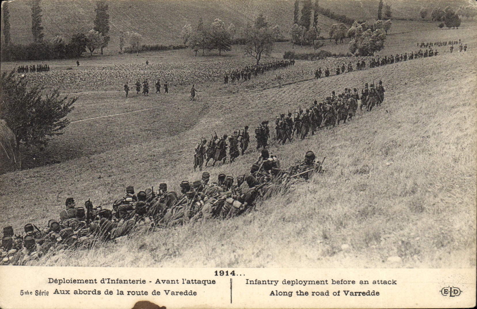 Déploiement d'Infanterie - Avant l'attaque - 5ème Série - E-D