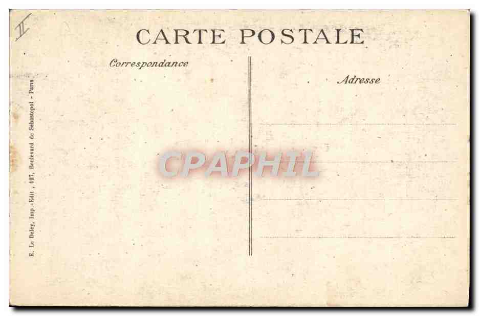 CPA Militaria Tombe d'un Highlander La tunique recouvre la croix sur laquelle sont ecrits ces mots Il fut un bon camara — Rückseite