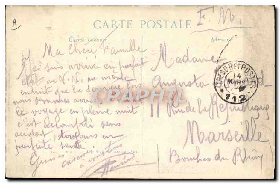 Soldados canadienses — Bandera ofrecida por la princesa Patricia — Editor ELD, 18a serie — Reverso