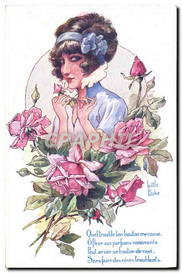 Femme aux roses — poème — Little Riebe