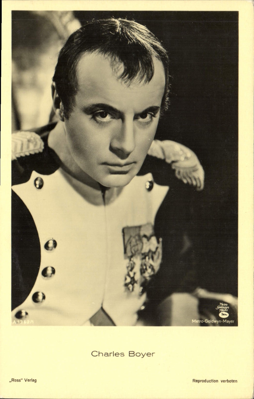 CPM Cinema Charles Boyer Napoleon