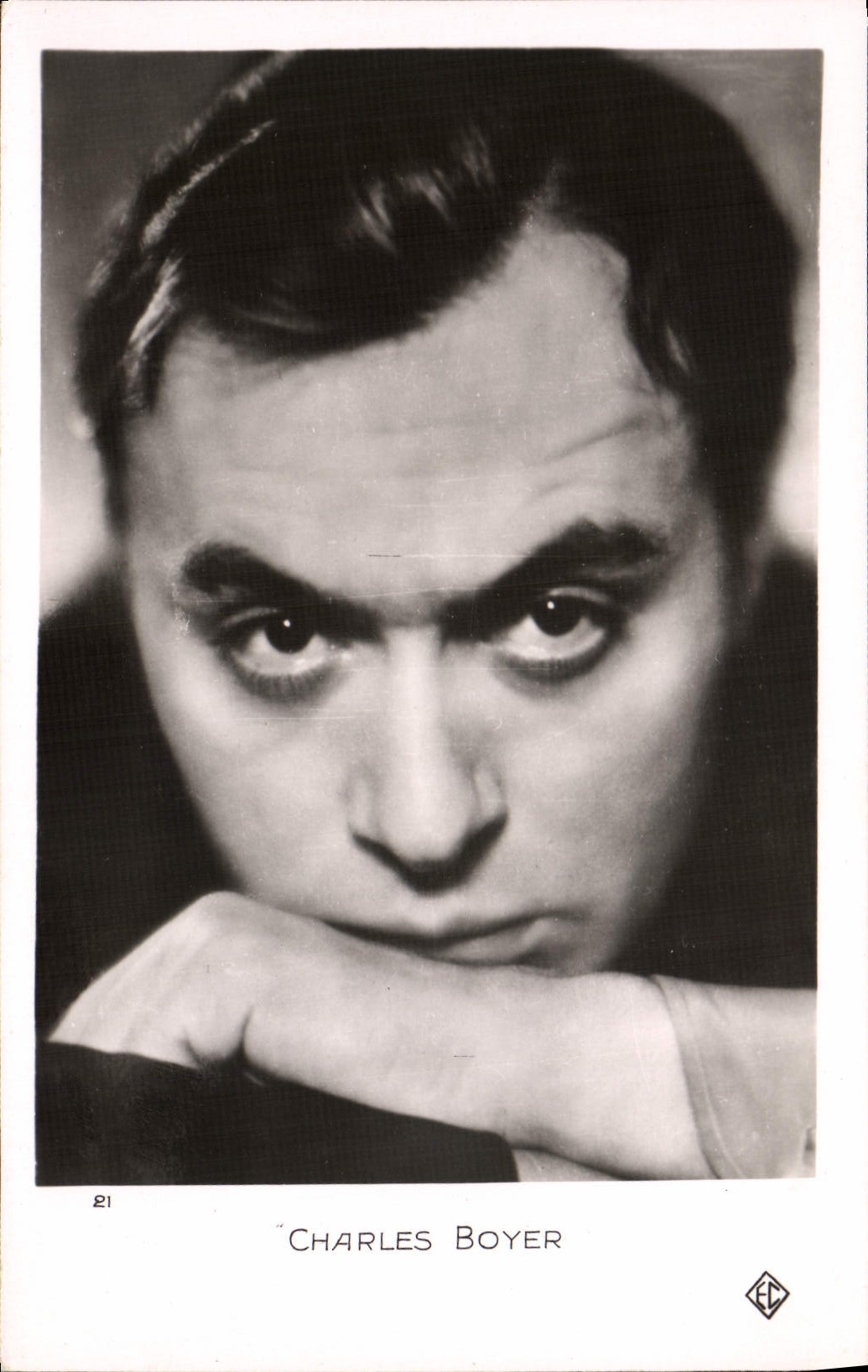 Charles Boyer — portrait — Éditeur EC n°21