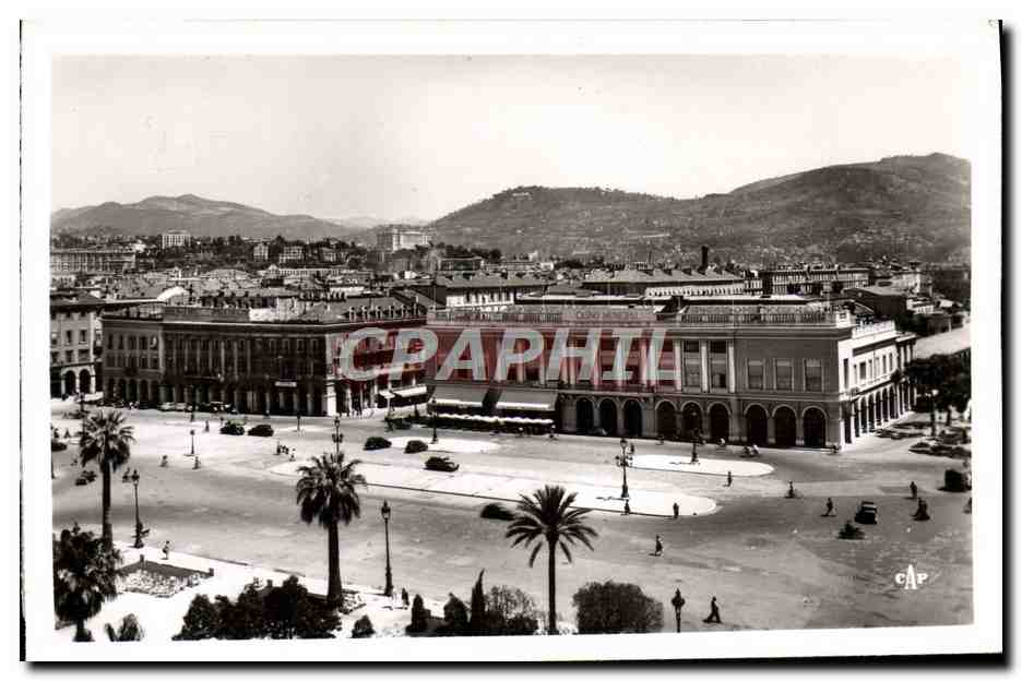 CPM Nice La Place Massena et le Casino Municipal