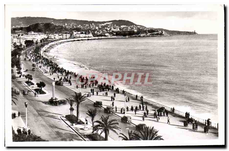 CPM Nice Vue d'ensemble et la Promenade des Anglais