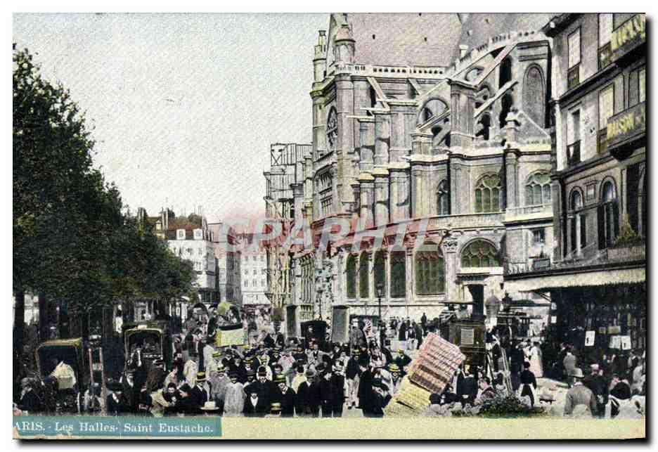 CPA Paris Les Halles Saint Eustache