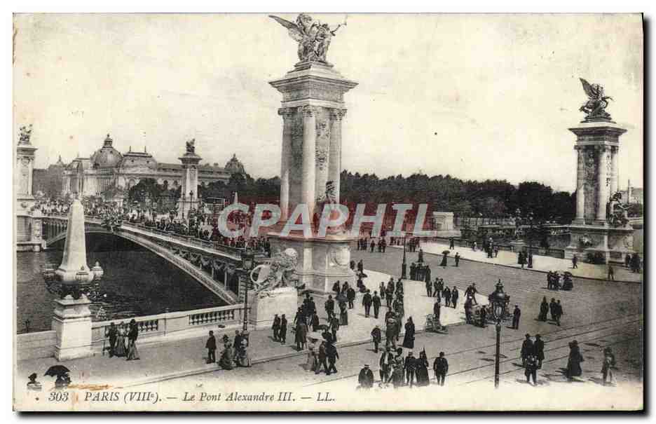 CPA Paris Le Pont Alexandre III